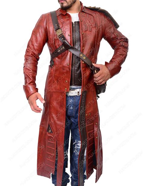 peter quill replica jacket|star lord trench coat.